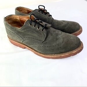 Walk-Over Men’s Walking Shoes Green Sz 9 1/2M